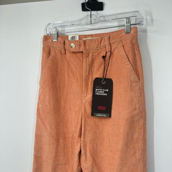 Levi’s Math Club Flare Corduroy Pants High Rise NWT - Picture 2 of 11